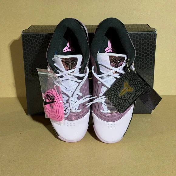 Nike Kobe 3 Protro Pink Quartz Size 11.5 Men’s New IF2497-500 - Picture 8 of 13
